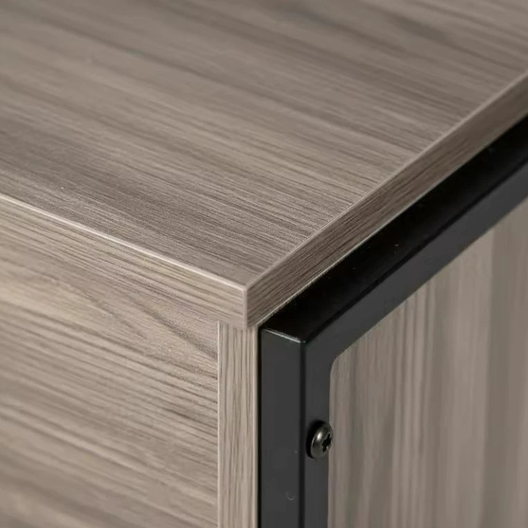 Table Basse Relevable Sacha 107 cm, Gris avec Rangement Caché