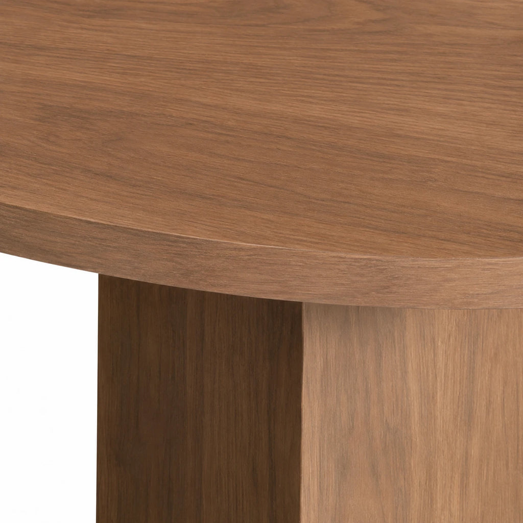Table à Manger Raphaël 200x90 cm, Bois avec Bords Arrondis